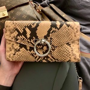 Rebecca Minkoff Snake Skin Crossbody Purse